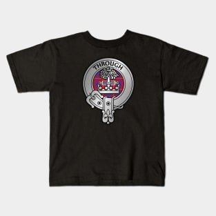 Clan Hamilton Crest & Tartan Kids T-Shirt